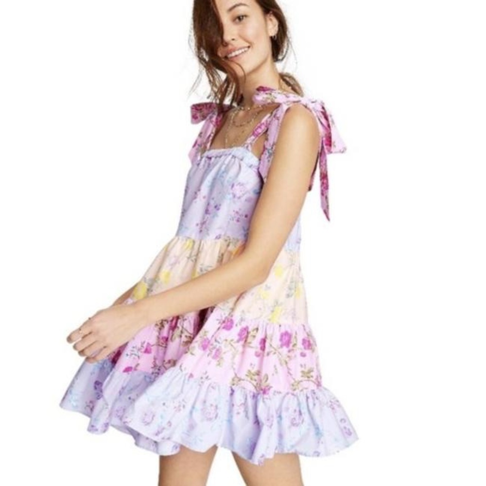 NWT Love Shack Fancy X Target Jeanne Tiered Dress RARE
